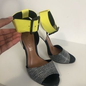 Aldo multi coloured heels